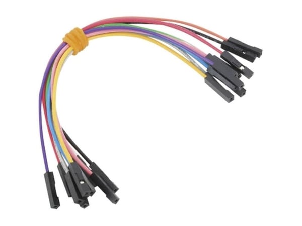 MikroElektroniikka MIKROE-511 Jumpperikaapeli Raspberry Pi, Banana Pi, Arduino [10x Wire Bridge pistorasia - 10x Wire Bridge pistorasia] 15.00 cm M...