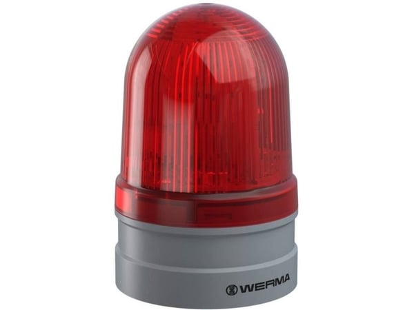 Werma Signaltechnik Signalpære Midi TwinFLASH 12/24VAC/DC RD 12 V/DC