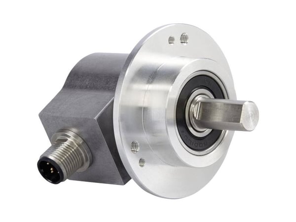 Posital Fraba Absoluuttiset pyörivät anturit 1 kpl UCD-S401G-2012-M100-PRQ Magneettinen kiinnityslaippa 58 mm