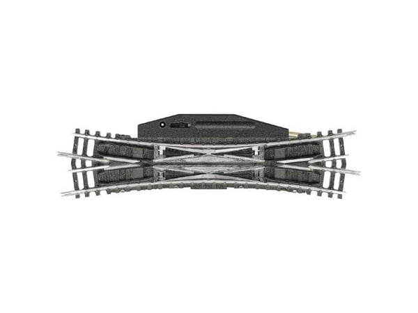 N Minitrix skinnekryss T14960 N dobbelt kryssende sporveksel 129,8 mm 15° 362,6 mm