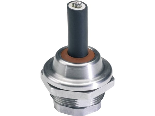 Wiska HGSM 12-E Pack 10101853 Kabelforskruning M12 Rustfrit stål Rustfrit stål 1 stk