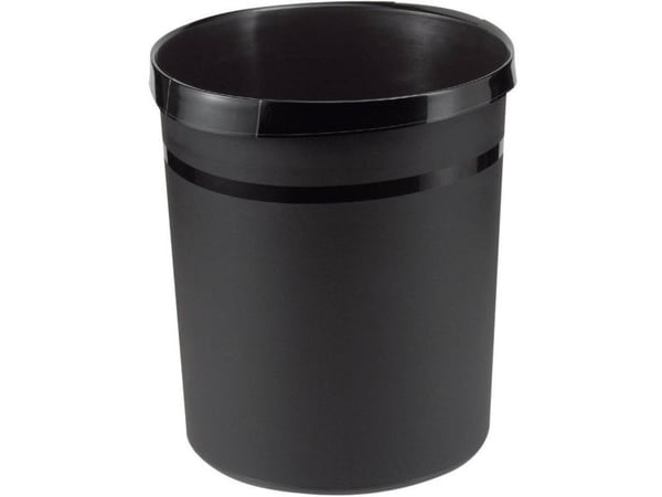 '"'HAN paperikori 18,0 l musta '''