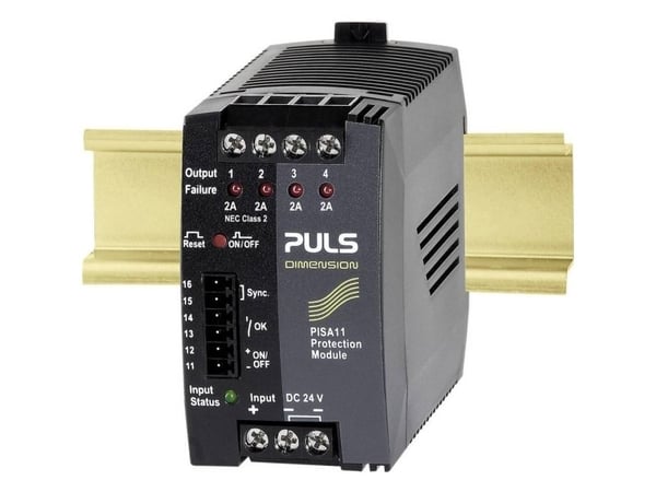 PULS PISA11.402 säkringsmodul 24 V/DC 2 A antal utgångar: 4