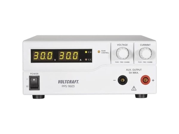 Voltcraft laboratorie strømforsyning PPS-11603 justerbar 1–60 V/DC 0–2.5 A 160 W 2x USB, fjernprogram