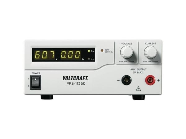 Voltcraft labb-nätaggregat PPS-11360 justerbart 1–36 V/DC 0–5 A 180 W 2x USB Remote
