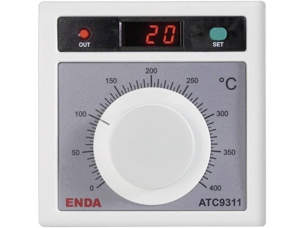 Enda ATC9311-FE-400-230 Lämpötilansäädin J 0 - +400 °C Rele 2 A (L x S x K) 50 x 96 x 96 mm 50 x 96 x 96 mm