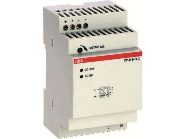 ABB CP-D 24/1.3, Jordfelsbrytare, Typ A, IP20, 100 - 240 V