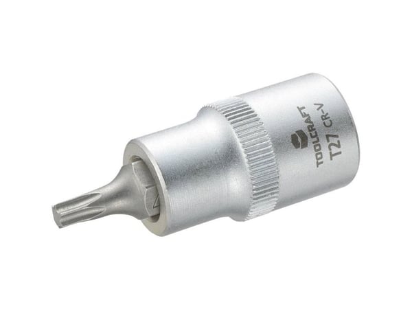 TOOLCRAFT 816164 innvendig sekskant (TX) topnøkkel-bitsinnsats T 27 1/2 (12,5 mm)