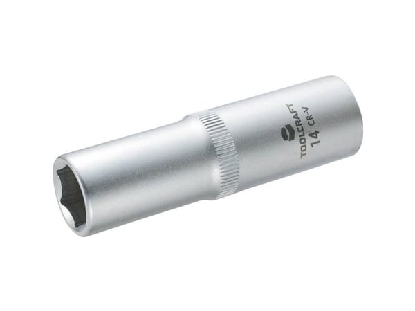 TOOLCRAFT 816177 hylseinnsats utvendig sekskant 14 mm 1/2 (12,5 mm)
