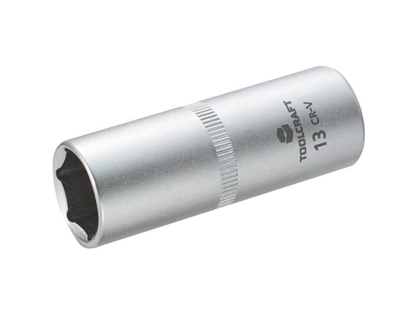 Topnøkkelinnsats 6,3 mm (1/4) TOOLCRAFT 816172, nøkkelvidde 13 mm