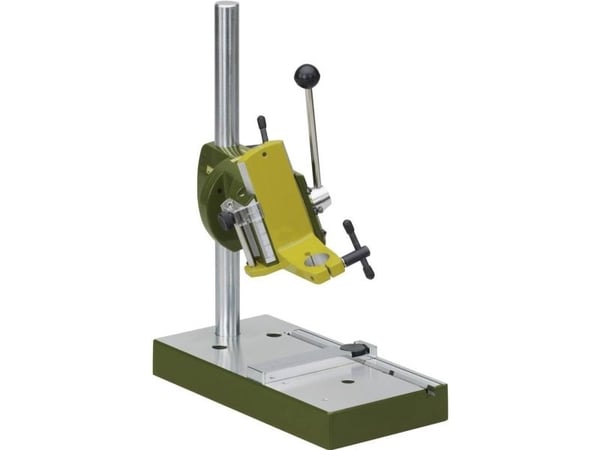 Proxxon 28 600, Drillstativ, 4 cm, Grønn, Rustfritt stål, Gult, Stål