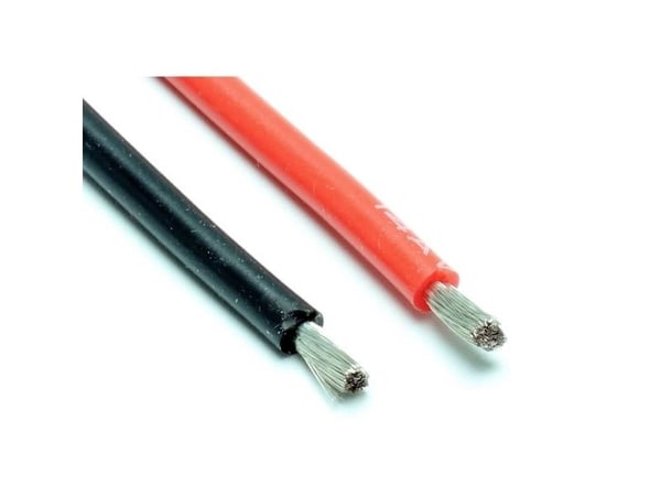 PICHLER C2876, 1 m, Musta, Punainen, 1,5 mm²
