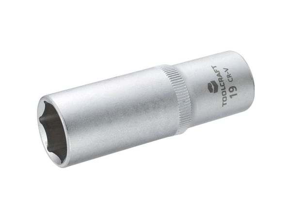 TOOLCRAFT 816184 utvendig sekskant toppnøkkelinnsats 19 mm 1/2 (12,5 mm)