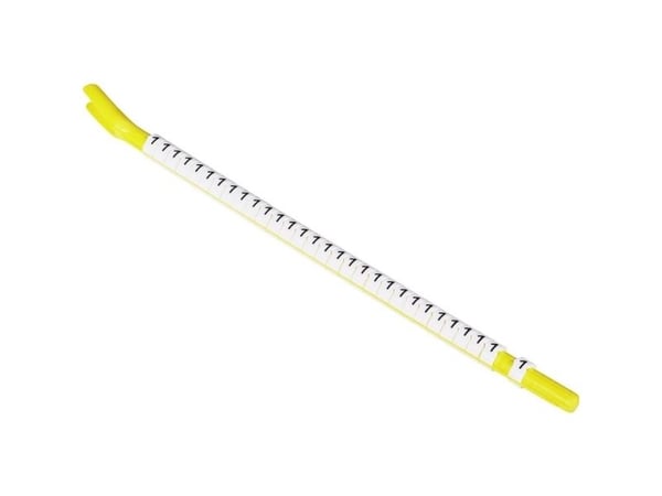 TE Connectivity STD03W-4 Merkintäklipsi Painettu 4 Ulkohalkaisija-alue 1,90-2,65 mm 092790-000
