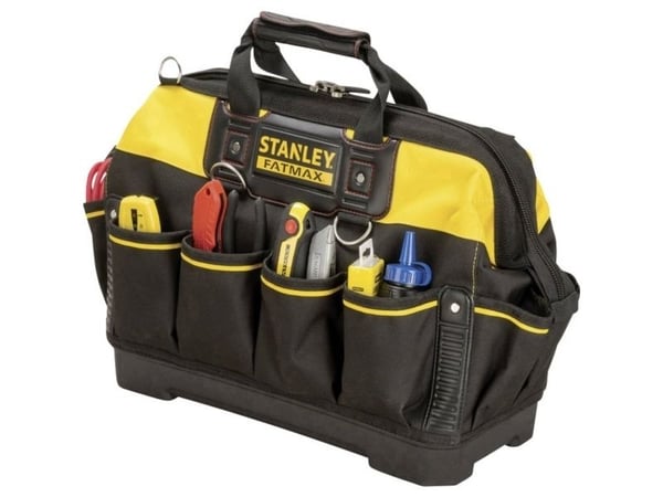 Stanley FatMax, Musta, Kangas, Nahka, 490 mm, 260 mm, 280 mm