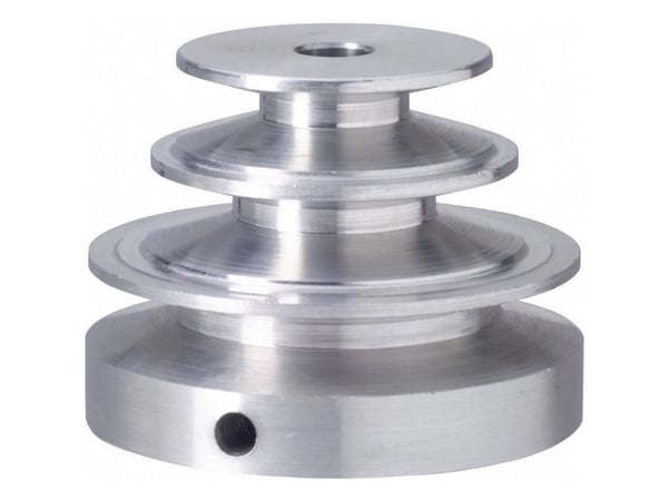 Reely aluminium kileremskive - boringdiameter: 6 mm