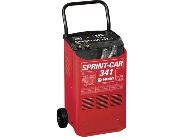 Helvi 77212 batterilader til bil/verksted ladespennings-booster 12 V/24 V 30 A