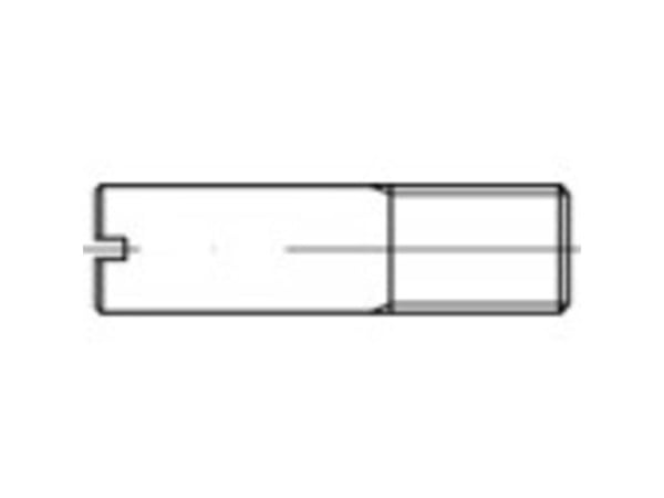 TOOLCRAFT 106514 Skaftskruer M5 Stål 100 stk