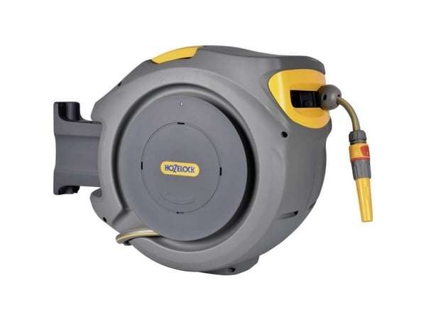 Hozelock Auto Reel 20 2401 0000 20 m 1 kpl Harmaa, keltainen puutarhaletkukela