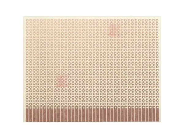 Rademacher WR-type 903-1 printplate for eksperimenter epoksy (L x B) 100 x 80 mm 35 µm rutenett 2,54 mm 1 stk.
