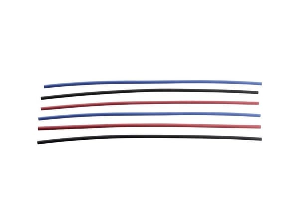 DSG Canusa 8014060000 Krympeslangesortiment Sort, Rød, Blå 6 mm Krympningshastighed:3:1 1,5 m