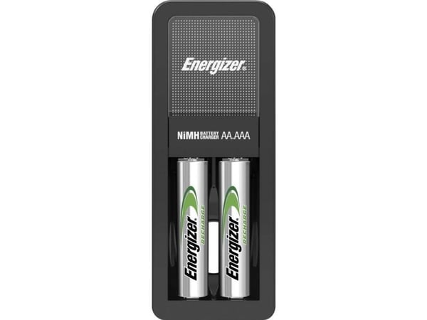 Energizer Recharge Mini 700 - 8-13 hr batterilader - (for 1xAA, 2xAAA) 2 x AAA - NiMH - 700 mAh