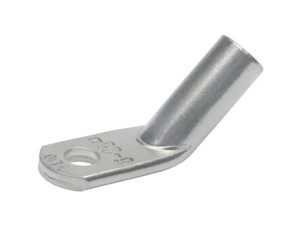 Klauke 166R1245, Rengaskaapelikenkä, Kulmikas, Ruostumaton teräs, Kupari, 50 mm², M12