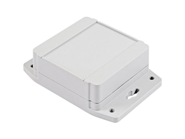 Hammond Electronics 1555EF17GY universalskap 90 x 90 x 62 ABS lysegrå 1 stk