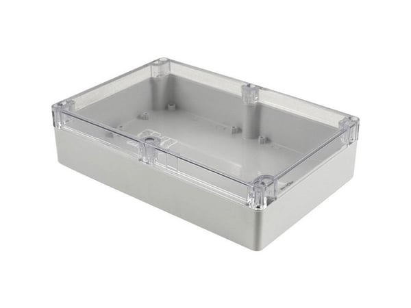 Hammond Electronics 1554VAL2GYCL universalkabinet 240 x 160 x 60 polykarbonat grå - 1 stk