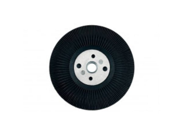 Metabo 623291000, Bakplate for slipeskive, 12200 RPM, Sort, Rund, 1,4 cm, 12,5 cm