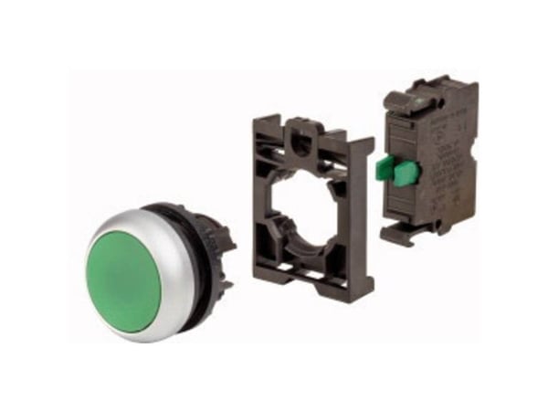 Eaton M22-D-G-K10-BVP tryckknapp frontinsats i plast 1 st (110934)