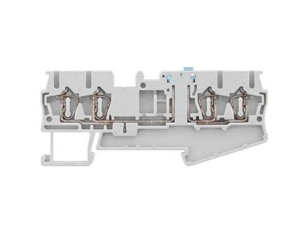Siemens 8WH2004-6CF00 Mittauskiilapääte Jousikuormitettu liitäntä Harmaa 1 kpl