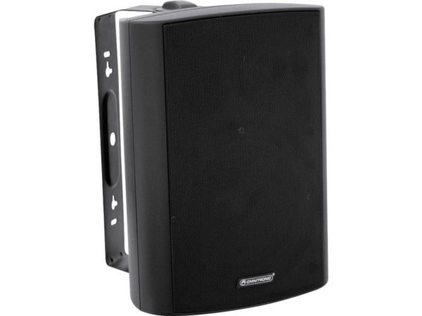 Omnitronic WP-6S, 2-veis, 1.0 kanaler, Ledning & Trådløs, 40 W, 70 - 20000 Hz, Sort