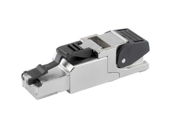 Telegärtner - Nätverkskontakt - RJ-45 (hane) - skärmad - CAT 6a - tvinnad