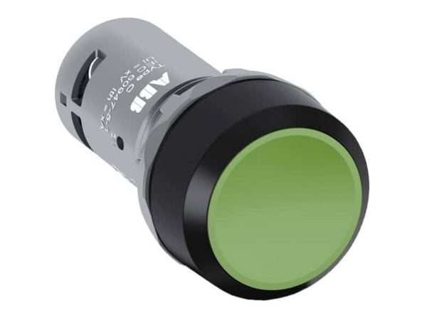 ABB CP1-10G-10, Tryckknappsbrytare, Svart, Grön, Grå, IP66, IP67, IP69K, 240 V, 50 / 60 hz, 1 A