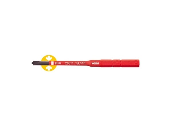 Wiha 34588, 1 stk, Phillips, Åbning, PH 2, 75 mm, 12 g