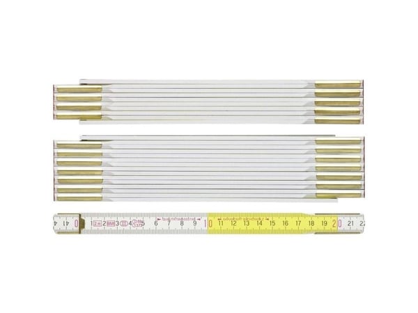 BMI 984914300WG tommestokk 3 m bøketre