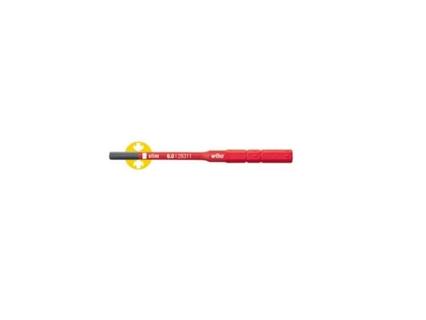 Wiha 37224, 1 stykker, Hex (metrisk), 2.5 mm, 3,8 Nm, 75 mm, 8 g