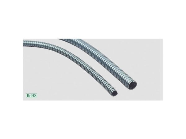 HELUKABEL 94883, Taipuisat metalliputket (FMT), Terästä, 220 °C, RoHS, 10 m, 1,9 cm