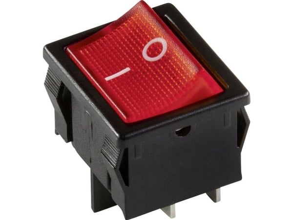 interBär Vaihtokytkin 3628-295.22 250 V 10 A 1 x Pois/Päällä Naksahtava 1 kpl