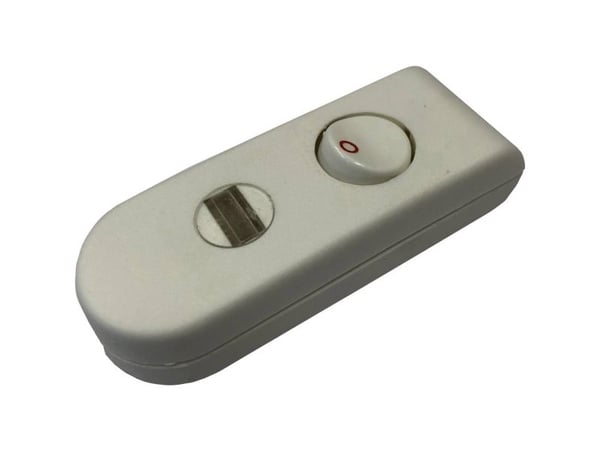 interBär 8093-108.01 Johtokytkin Valkoinen 1 x Off/On 2 A 1 kpl 1 kpl