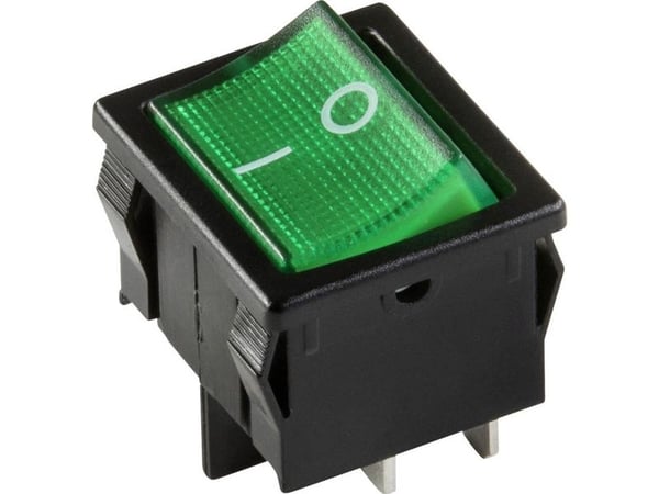 interBär 3628-250.22 Keinukytkin 3628-250.22 250 V/AC 10 A 1 x Off/On Klikkaava 1 kpl