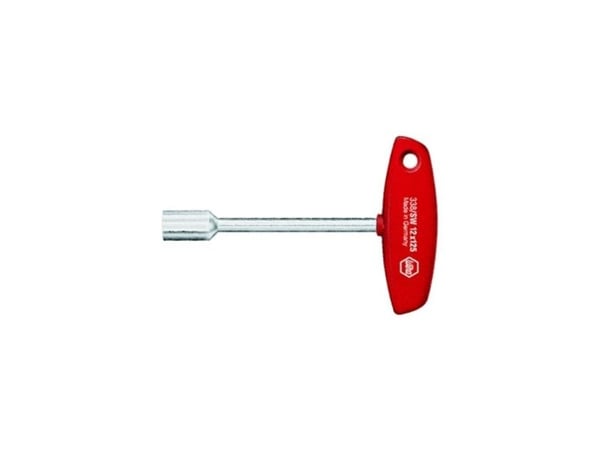 Wiha 01006, Punainen, Muovi, Terästä, 8 mm, 12,5 cm