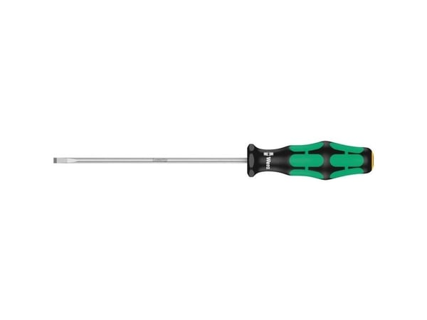Wera 335 Skrutrekker for rette spor ? Elektrikerblad, 22 mm, 20,6 cm, 22 mm, 16 g, svart, grønt