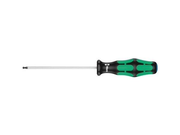 Wera 352 sekskantskrutrekker med kulehode, 22 mm, 13 cm, 22 mm, 19 g, svart, grønn