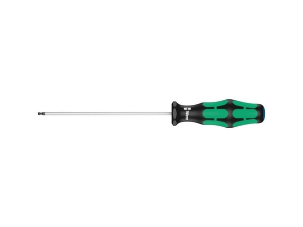 Wera 352 sekskantskrutrekker med kulehode, 22 mm, 17 cm, 22 mm, svart, grønn