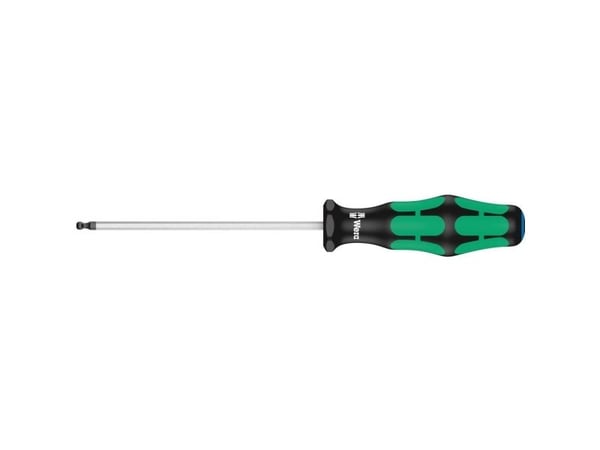 Wera 352 sekskantskrutrekker med kulehode, 22 mm, 18,1 cm, 22 mm, svart, grønn