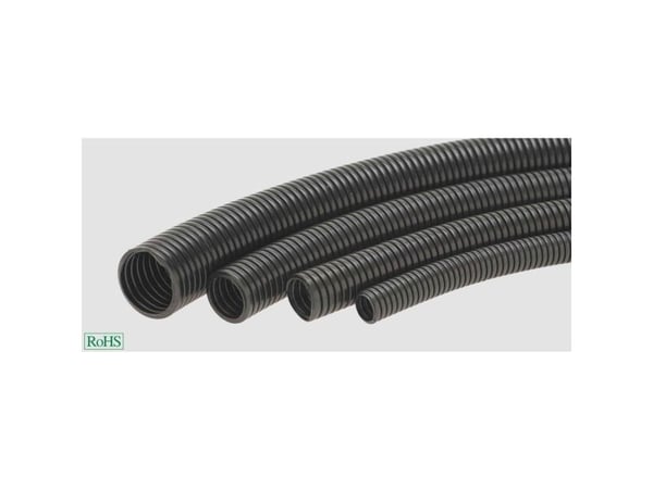 HELUKABEL 920174, Joustava metalliton johdin (FNC), Musta, 130 °C, RoHS, 50 m, 2,1 cm