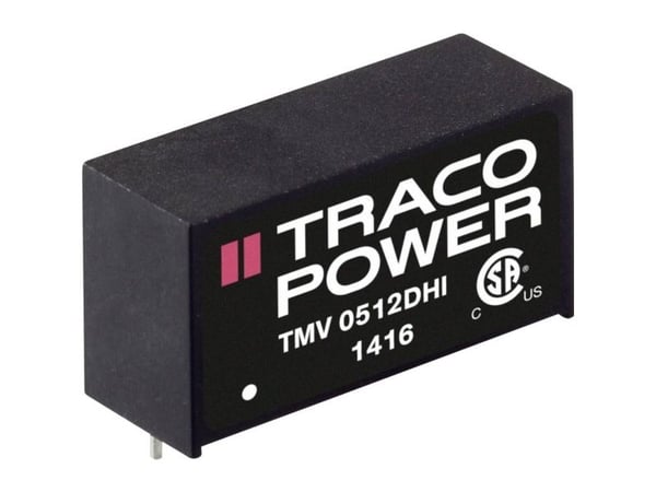 Traco Power TMV 1215SHI, 7,1 mm, 10,2 mm, 19,5 mm, 2,4 g, 1 W, 10.8-13.2 V