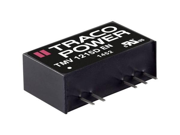 Traco Power TMV 0505D, 6,1 mm, 10,2 mm, 19,5 mm, 2,1 g, 1 W, 4.5-5.5 V